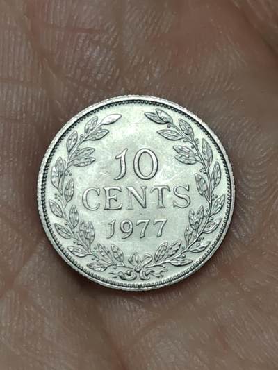 2026年第四十八场(总第二百一十七场）外国好品散币场(免佣金) 利比里亚🇱🇷1977年10分