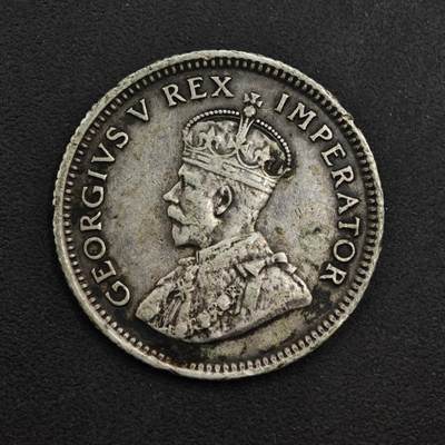 【淘币小摊】实时拍第八百九十八拍   小银币场    每周一统一发货 南非1926年乔治五世6便士银币