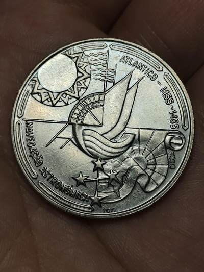 2026年第四十八场(总第二百一十七场）外国好品散币场(免佣金) 葡萄牙🇵🇹1990年100埃斯库多(地理大发现系列–航海天体导航纪念币)