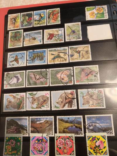 新中国老信销邮票 动物花鸟风景民俗全套28枚+赠1枚 - 新中国老信销邮票 动物花鸟风景民俗全套28枚+赠1枚