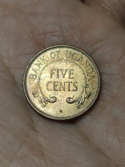 2026年第四十八场(总第二百一十七场）外国好品散币场(免佣金) 乌干达🇺🇬1966年5分(独立后首套流通硬币首发年)