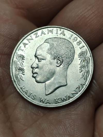 2026年第四十八场(总第二百一十七场）外国好品散币场(免佣金) 坦桑尼亚🇹🇿1981年1先令(独立后首套流通硬币)