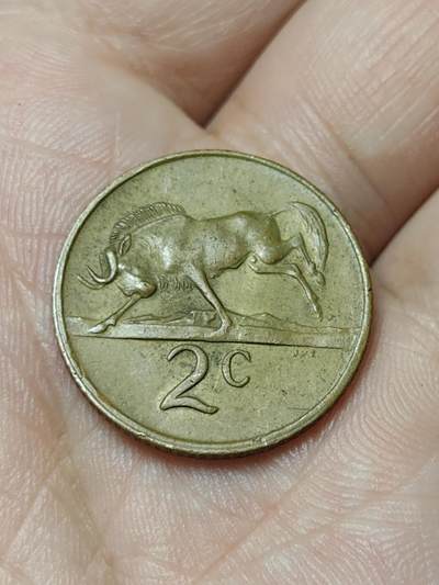 2026年第四十八场(总第二百一十七场）外国好品散币场(免佣金) 南非🇿🇦1976年2分(独立后第四套流通硬币)