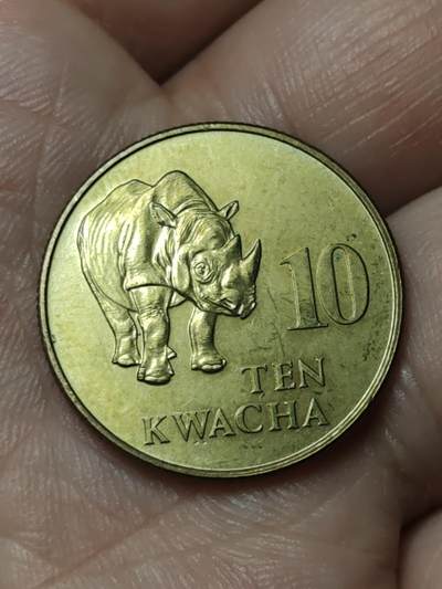 2026年第四十八场(总第二百一十七场）外国好品散币场(免佣金) 赞比亚🇿🇲1992单年份10克瓦查(第三套流通硬币，最大面值)