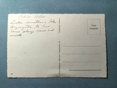 盛世勋华——号角文化勋章邮票专场拍卖第318期 德国（1939）未使用小胡子主题明信片 肖像