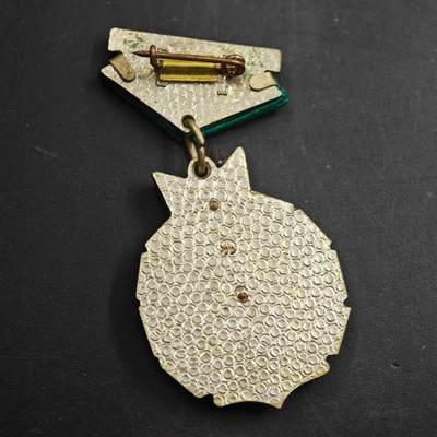 4月26日结束，成斌徽章钱币精品场 苏联共青团中央颁发的农业领域荣誉奖章