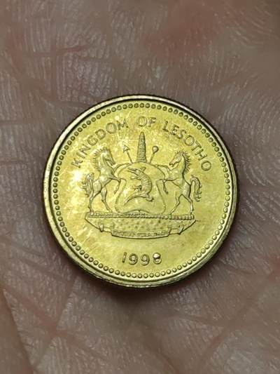 2026年第四十八场(总第二百一十七场）外国好品散币场(免佣金) 莱索托🇱🇸1998年10分(第三套首发年)