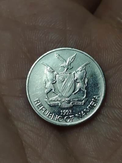 2026年第四十八场(总第二百一十七场）外国好品散币场(免佣金) 纳米比亚🇳🇦1993年5分(首套流通硬币首发年)