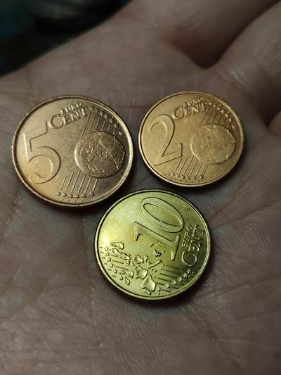 2026年第四十八场(总第二百一十七场）外国好品散币场(免佣金) 比利时🇧🇪1999–2000年2、5、10欧分三枚