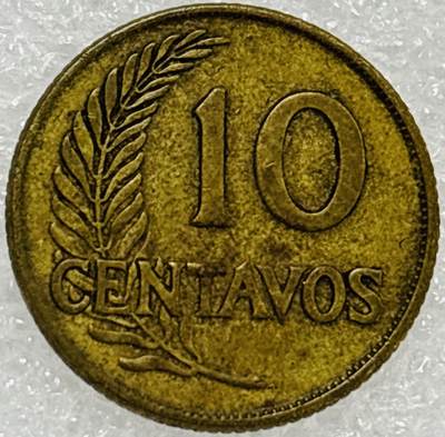 文馨钱币收藏第 302 场，国外回流老铜币，中东阿拉伯地区，拉美等国货币，30 号 1 号二连拍，长期接代拍业务，预计 4 月 4-5 号发货 1948 年秘鲁女神 10 分铜币