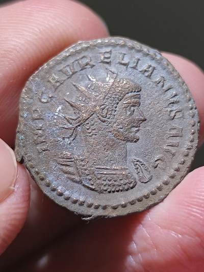 星盘世界钱币 5.2年度精品币大拍 一周年抽奖活动 罗马帝国 三世纪危机著名世界光复者-奥勒良大帝 安东尼安铜币三世纪危机高潮阶段平定高卢和叙利亚叛乱以及日耳曼人源源不断的入侵 罗马中后期著名皇帝