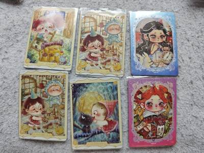 【随心含颖卡拍58期】卡游/集卡社/卡卡沃 抽卡机专场拍卖【无佣金】 - 各种可爱卡6张 其中2张印签卡