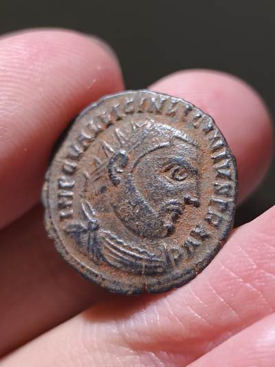 星盘世界钱币 5.2年度精品币大拍 一周年抽奖活动 极美品！四帝共治末期 李锡尼一世富力铜币 赫拉克利亚造币厂 背面朱皮特 公元308年至324年间的罗马帝国东部皇帝，也是君士坦丁一世统一帝国的最后一位对手