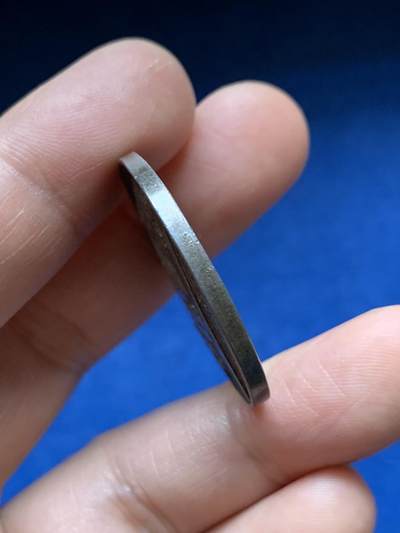 《竞宝斋》第485场 周日，周一，周二 3场连拍 （全场包邮）20级店铺 欢迎送拍 法国银质代币，巴黎疫苗接种，14.42g，32.6mm，早期无边铭