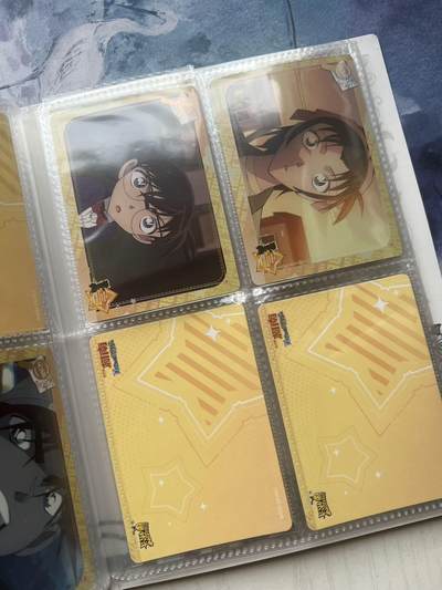 【随心含颖卡拍58期】卡游/集卡社/卡卡沃 抽卡机专场拍卖【无佣金】 【卡册不寄存】卡游 柯南 卡册一本 80张 