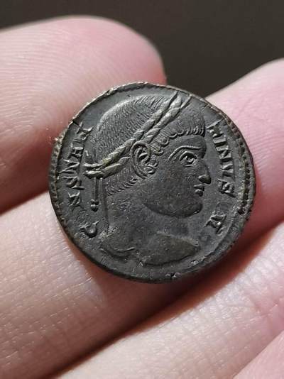 星盘世界钱币 5.2年度精品币大拍 一周年抽奖活动 - 极品！完全未流通君士坦丁大帝营地星光铜币，非常热门的品种，而且品相确实有目共睹了，非常犀利表面也很好