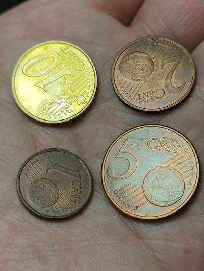 2026年第四十八场(总第二百一十七场）外国好品散币场(免佣金) 法国🇫🇷199–2016年1、2、5、10欧分四枚