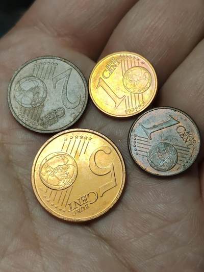 2026年第四十八场(总第二百一十七场）外国好品散币场(免佣金) 德国🇩🇪1、2、5欧分共四枚