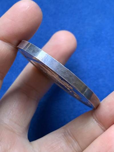 《竞宝斋》第485场 周日，周一，周二 3场连拍 （全场包邮）20级店铺 欢迎送拍 法国纪念贝里公爵（查理十世之子）与那不勒斯的玛丽-卡罗琳的婚礼银章，76.05g，49.5mm，1832年以前无边铭