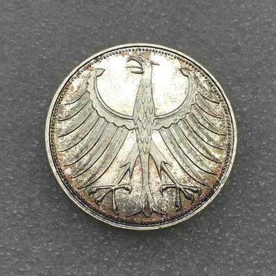 世界钱币专场拍卖 每周二开拍 1970年德国5马克银币