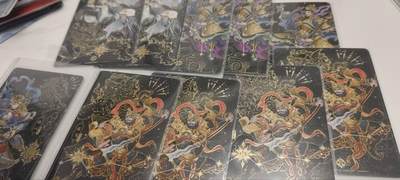 秋原瞳的小店第四十三期——年中大促！！！捡漏进货来！！！ 卡游三国北斗最后的一批散货——3张曹操，4张张飞，2张诸葛亮，一张赵云，在我这里买过的都知道品质，最后一批啦，别错过