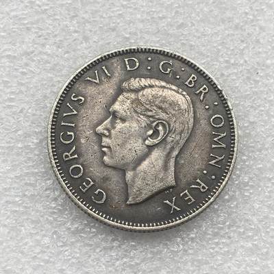 世界钱币专场拍卖 每周二开拍 1941年英国乔治六世2先令银币