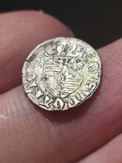 星盘世界钱币 5.2年度精品币大拍 一周年抽奖活动 美品！中世纪银币少见品种，匈牙利的西吉斯蒙德，双十字架，打制完美，光度非常好，国内见不到的品相