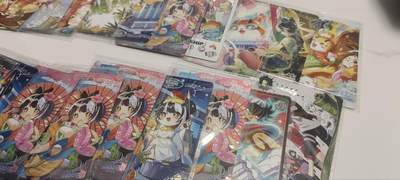 秋原瞳的小店第四十三期——年中大促！！！捡漏进货来！！！ 卡游各系列活动卡最后一批20张，散配，看画吧