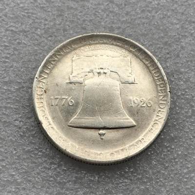 世界钱币专场拍卖 每周二开拍 极稀少1926年美国独立150周年半美元银币