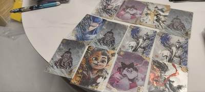 秋原瞳的小店第四十三期——年中大促！！！捡漏进货来！！！ 卡游哪吒最后的散配卡位12张——懂得来，就不一一介绍了，品不错