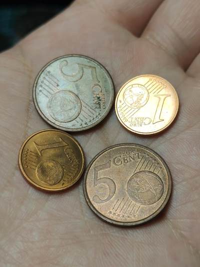 2026年第四十八场(总第二百一十七场）外国好品散币场(免佣金) 意大利🇮🇹1、5欧分+法国🇫🇷1欧分共四枚