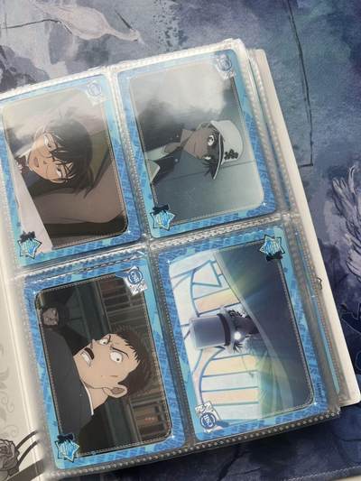 【随心含颖卡拍58期】卡游/集卡社/卡卡沃 抽卡机专场拍卖【无佣金】 【卡册不寄存】卡游 柯南 卡册一本 80张 