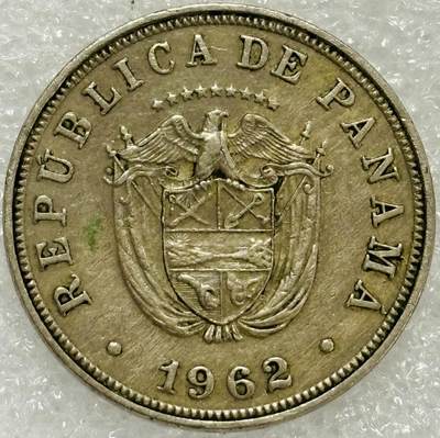 文馨钱币收藏第 302 场，国外回流老铜币，中东阿拉伯地区，拉美等国货币，30 号 1 号二连拍，长期接代拍业务，预计 4 月 4-5 号发货 1962 年巴拿马 5 分