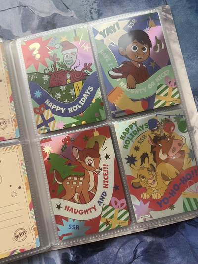 【随心含颖卡拍58期】卡游/集卡社/卡卡沃 抽卡机专场拍卖【无佣金】 【卡册不寄存】disney卡册一本 各种ip 80张 包含集卡社 卡卡沃