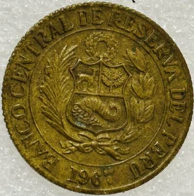 文馨钱币收藏第 302 场，国外回流老铜币，中东阿拉伯地区，拉美等国货币，30 号 1 号二连拍，长期接代拍业务，预计 4 月 4-5 号发货 1967 年秘鲁 25 分铜币