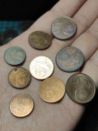 2026年第四十八场(总第二百一十七场）外国好品散币场(免佣金) 法国🇫🇷1999–2016年1、2、5欧分九枚