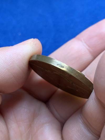 《竞宝斋》第485场 周日，周一，周二 3场连拍 （全场包邮）20级店铺 欢迎送拍 法国巴黎城市女神纪念铜章 18.6克，31.7mm 丰饶角边铭