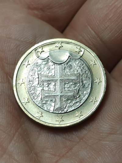 2026年第四十八场(总第二百一十七场）外国好品散币场(免佣金) 斯洛伐克🇸🇰2009年1欧元(首发年)