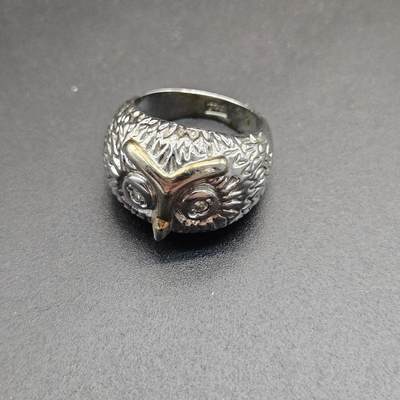 0元起拍勋章 第349期 咸鱼国勋章拍卖专场 4月29日（周日）下午6：00开始 - 日本中古戒指 内部直径16.5