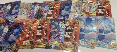 秋原瞳的小店第四十三期——年中大促！！！捡漏进货来！！！ 卡游初音未来绝版ur20张，再来一舞，品相请OK