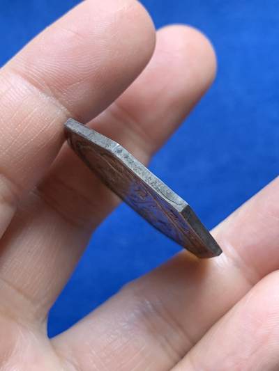 《竞宝斋》第485场 周日，周一，周二 3场连拍 （全场包邮）20级店铺 欢迎送拍 法国八角银章，布里亚运河，三河神，16.78g，34.1mm，早期无边铭