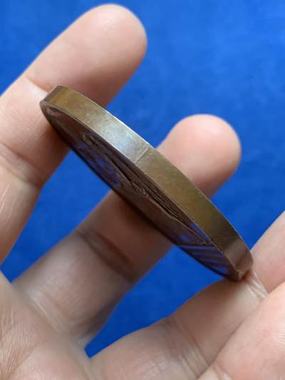 《竞宝斋》第485场 周日，周一，周二 3场连拍 （全场包邮）20级店铺 欢迎送拍 法国纪念波尔多公爵（香波公爵，查理十世之孙，未来的亨利五世）诞辰铜章，67.3g，50mm，1841年以前铜质无边铭