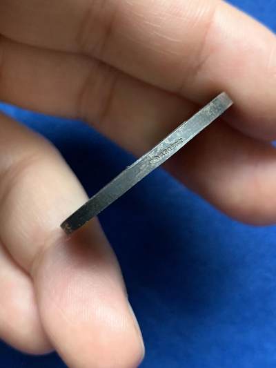 《竞宝斋》第485场 周日，周一，周二 3场连拍 （全场包邮）20级店铺 欢迎送拍 法国高中行政办公室银质代币，状态很好，20.12g，35mm，丰饶角边铭