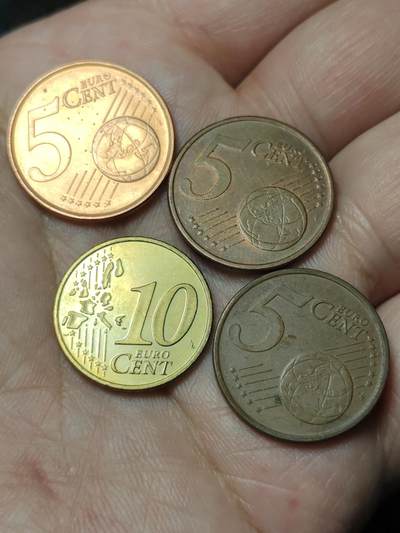 2026年第四十八场(总第二百一十七场）外国好品散币场(免佣金) 爱尔兰🇮🇪2002–2003年5、10欧分四枚