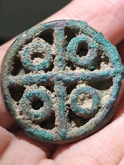 星盘世界钱币 5.2年度精品币大拍 一周年抽奖活动 高等级！33g厚重，巴克特里亚-马尔基亚那文化圈 bmac青铜印章早期版本，这是一件非常重且精品的印章，这种长柄印章的等级应该是比较高了，而且品相也比较好，非常漂亮，这种某个软件至少要几千块的