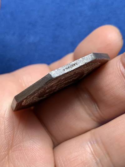 《竞宝斋》第485场 周日，周一，周二 3场连拍 （全场包邮）20级店铺 欢迎送拍 法国八角银质代币，法兰西银行，“智慧决定财富”，24.85g，36.4mm，蜜蜂边铭