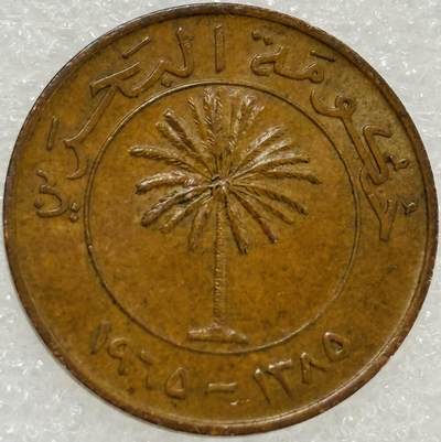 文馨钱币收藏第 302 场，国外回流老铜币，中东阿拉伯地区，拉美等国货币，30 号 1 号二连拍，长期接代拍业务，预计 4 月 4-5 号发货 1965 年巴林 10 费尔铜币