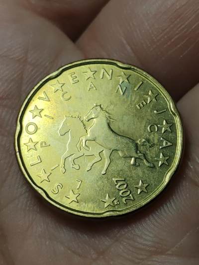 2026年第四十八场(总第二百一十七场）外国好品散币场(免佣金) 斯洛文尼亚🇸🇮2007年20欧分