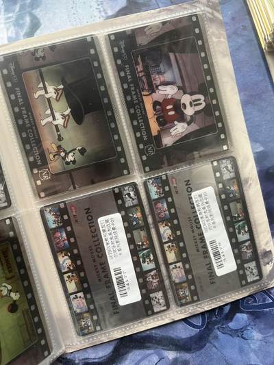 【随心含颖卡拍58期】卡游/集卡社/卡卡沃 抽卡机专场拍卖【无佣金】 【卡册不寄存】disney卡册一本 各种ip 80张 包含集卡社 卡卡沃