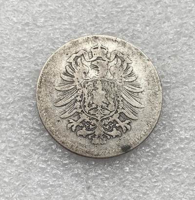 世界钱币专场拍卖 每周二开拍 1876年德国普鲁士1马克银币